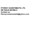 FITZROY INVESTMENTS LIMITED