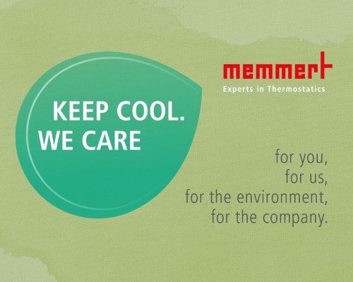 Keep cool. We care. – Klimaschutz bei Memmert