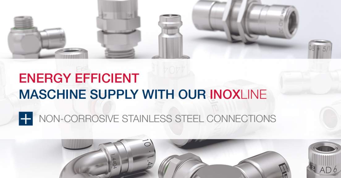 Energy efficient machine supply with our INOXLINE