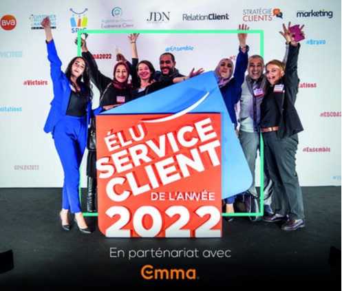 TCC a été élu Meilleur Service Client 2022