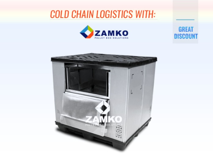 Zamko Pallet Boxes for a Sustainable Cold Chain