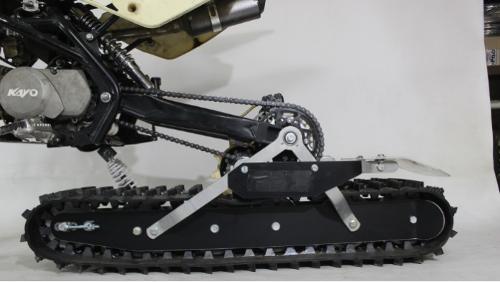 Snowbike KIT Pitbikelle ja sähköpyörälle