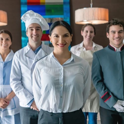Manufacturing of uniforms for the hospitality industry